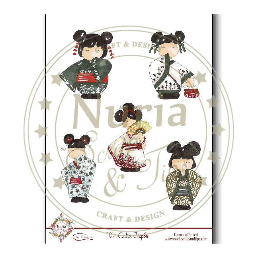 Die Cuts scrapbooking Japón