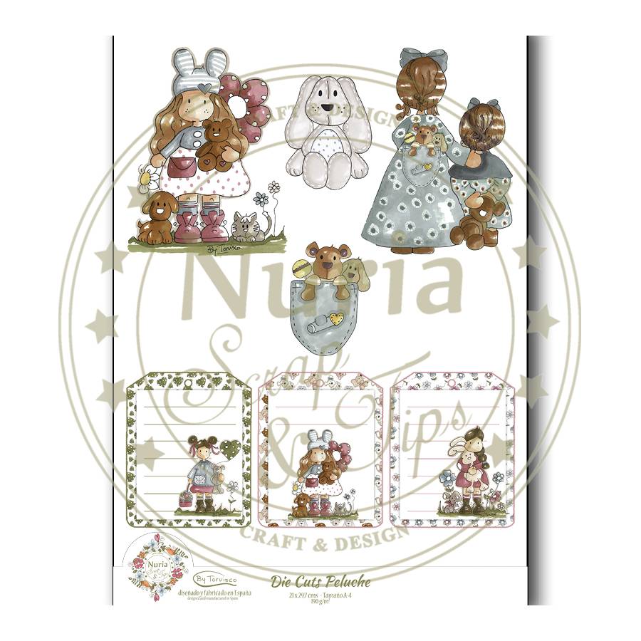 Die Cuts "Peluche"