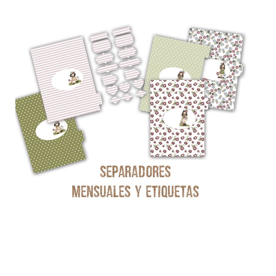 Agenda scrapbooking Vuelve Primavera