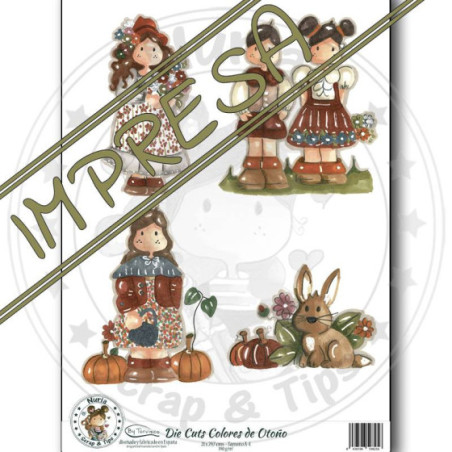 Die Cuts "Colores de Otoño"