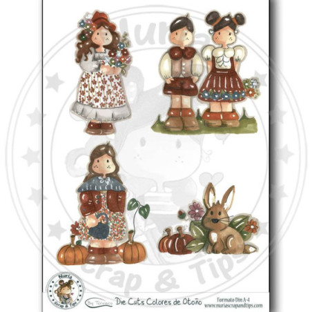 Die Cuts Colores de Otoño