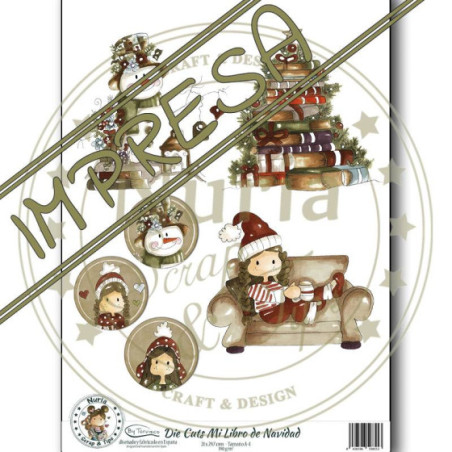 Die Cuts "Mi Libro de Navidad"