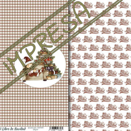 Vellum "Mi Libro de Navidad"