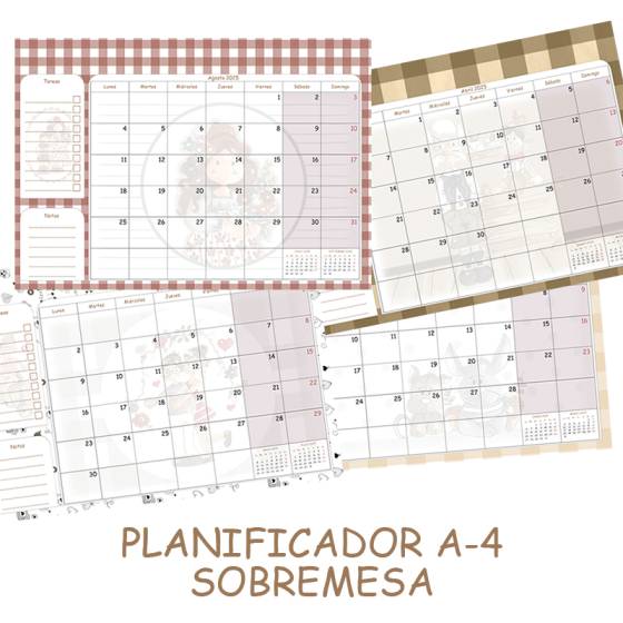 Planner sobremesa