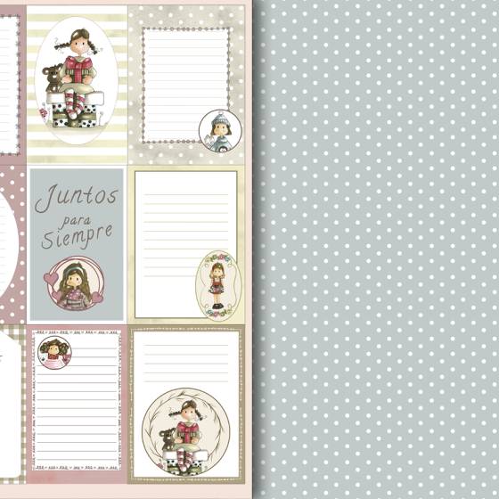 Colección scrapbooking Preciosas Tarjetas