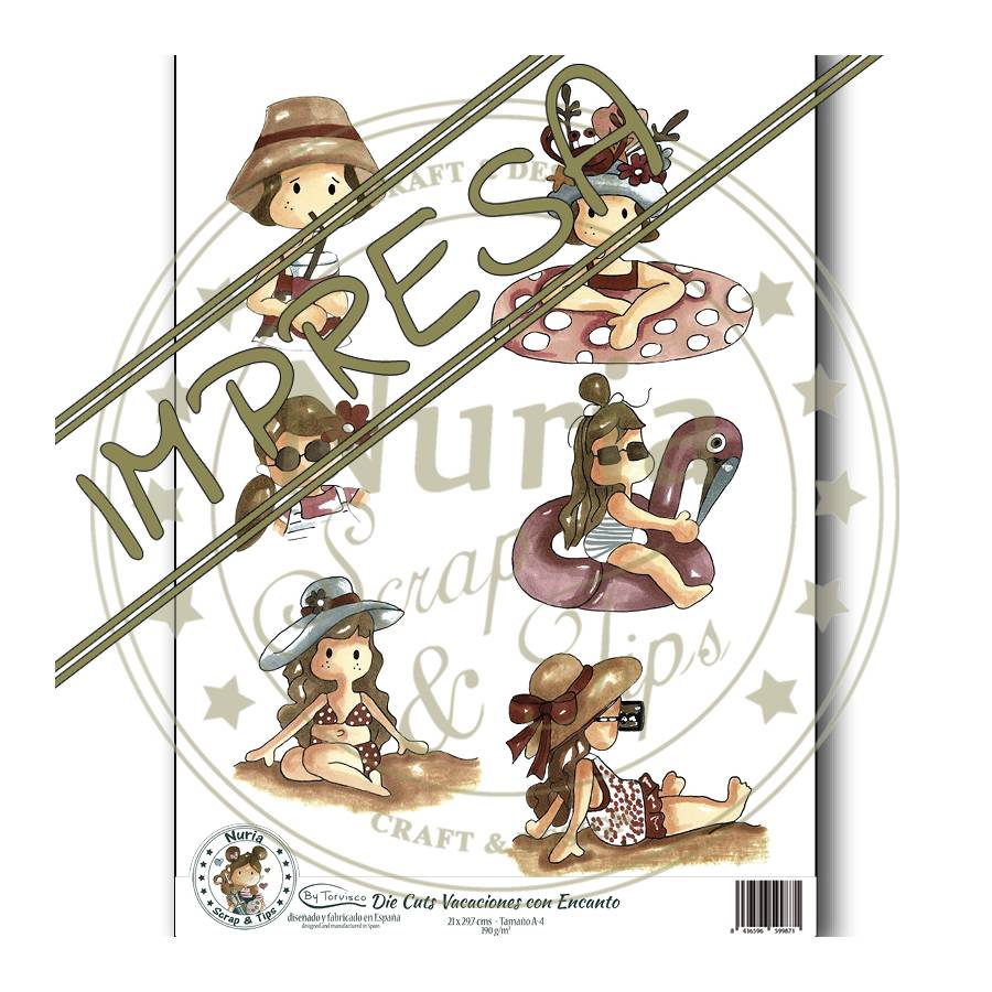 Die Cuts "Vacaciones con Encanto"
