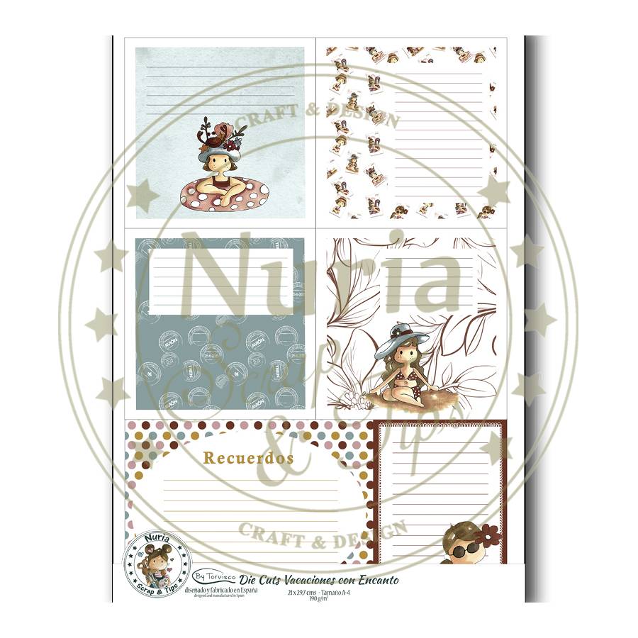 Die Cuts "Vacaciones con Encanto"