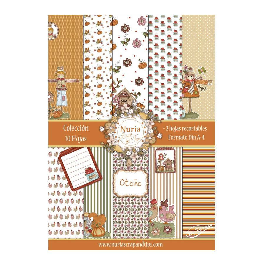 Colección Otoño Scrapbooking Colección Otoño Scrapbooking