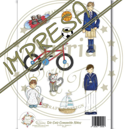 Die Cuts "Comunión Niño"