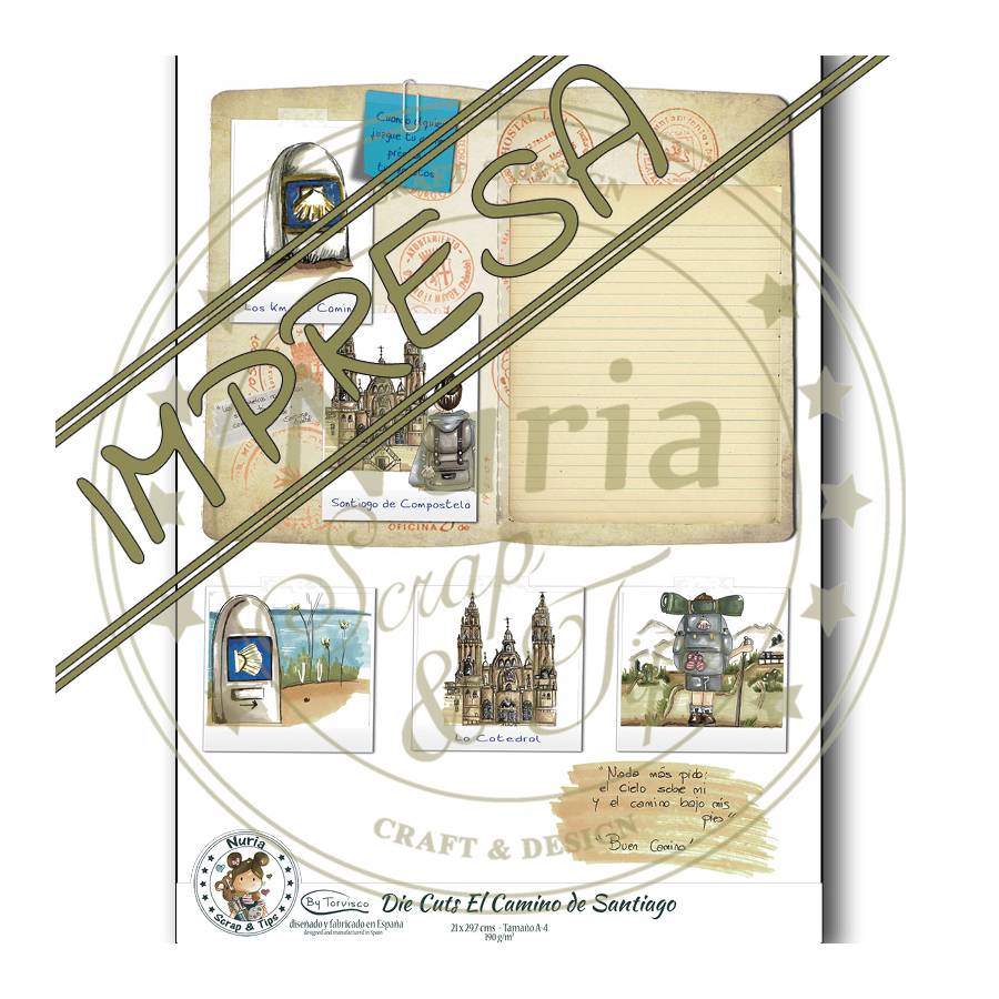 Die Cuts "El Camino de Santiago"