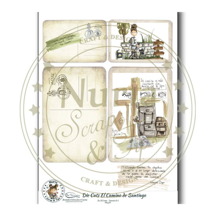 Die Cuts "El Camino de Santiago"