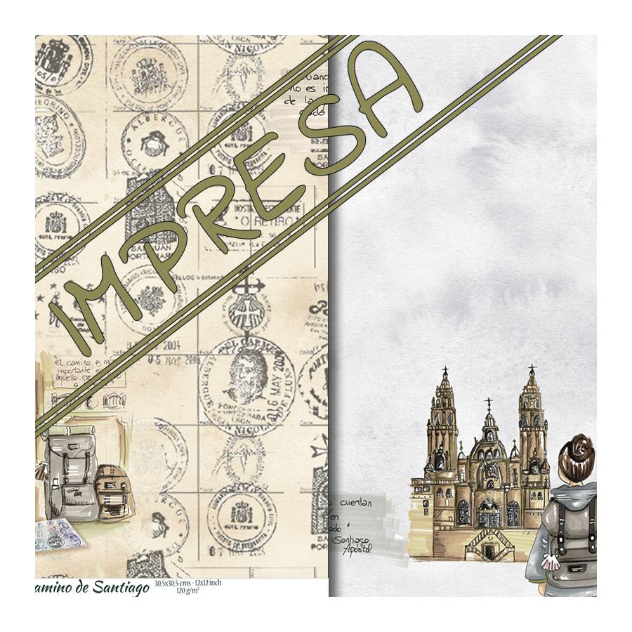 Vellum "El Camino de Santiago"
