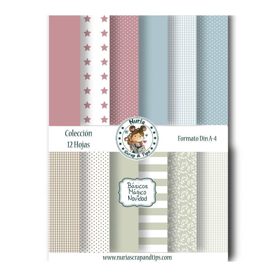 Básicos scrapbooking Mágica Navidad