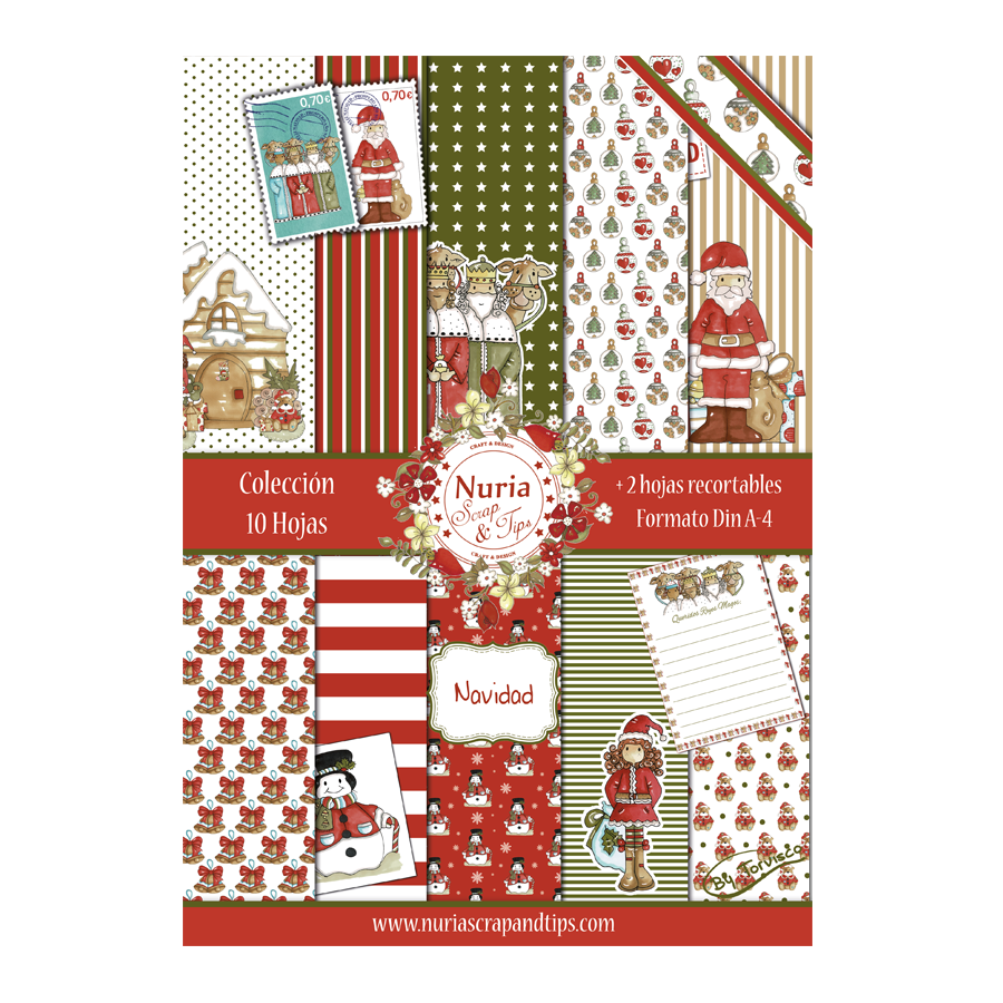 Papeles scrapbooking navidad Papeles scrapbooking navidad