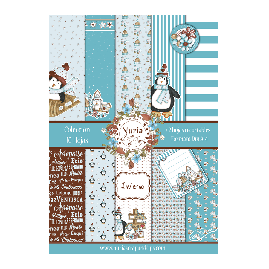 Papeles scrapbooking Invierno Papeles scrapbooking Invierno