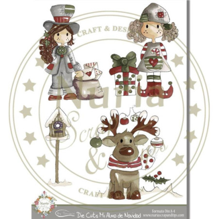 Die Cuts "Mi Alma de Navidad"