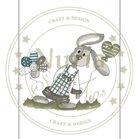 Sello Chiquitín Conejo