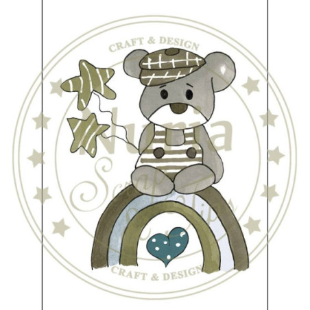 Sello Chiquitín Arco Iris