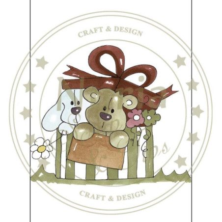 Sello Felicidades Regalo