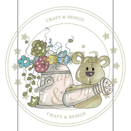 Sello Felicidades Regadera