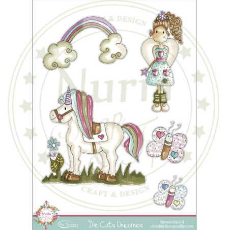 Die Cuts Unicornios