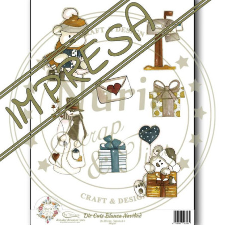 Die Cuts "Blanca Navidad"