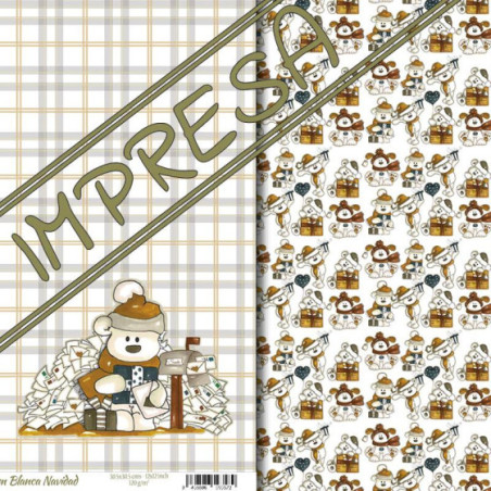 Vellum "Blanca Navidad"